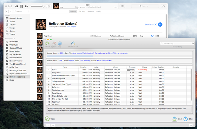 convertir Apple Music en MP3