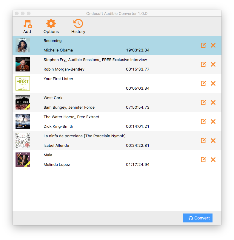 Convertisseur audioBook pour Mac