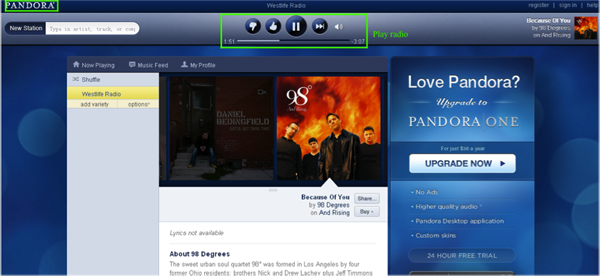 Enregistrer la radio Pandora sur mac