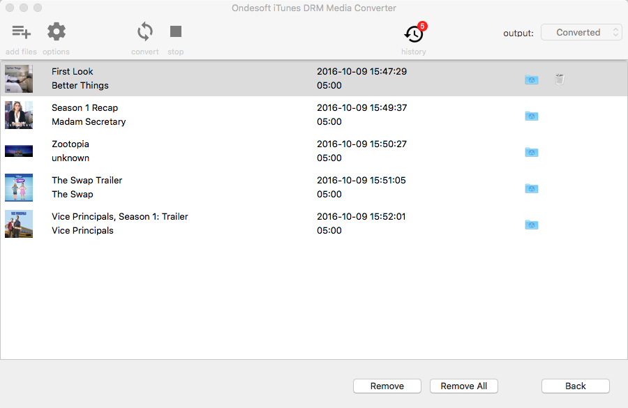 convertir M4V en MP4