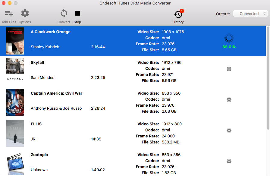 supprimer drm du film iTunes