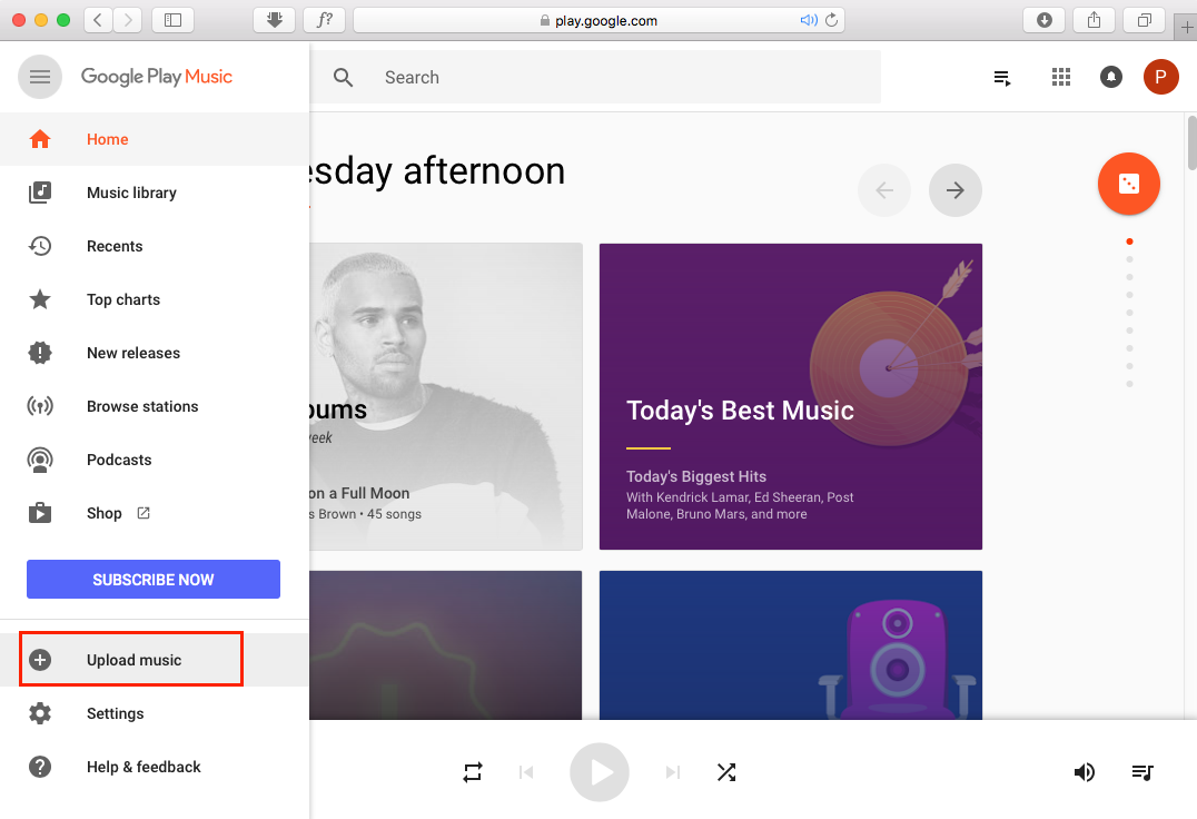 télécharger de la musique Apple sur Google Play Music