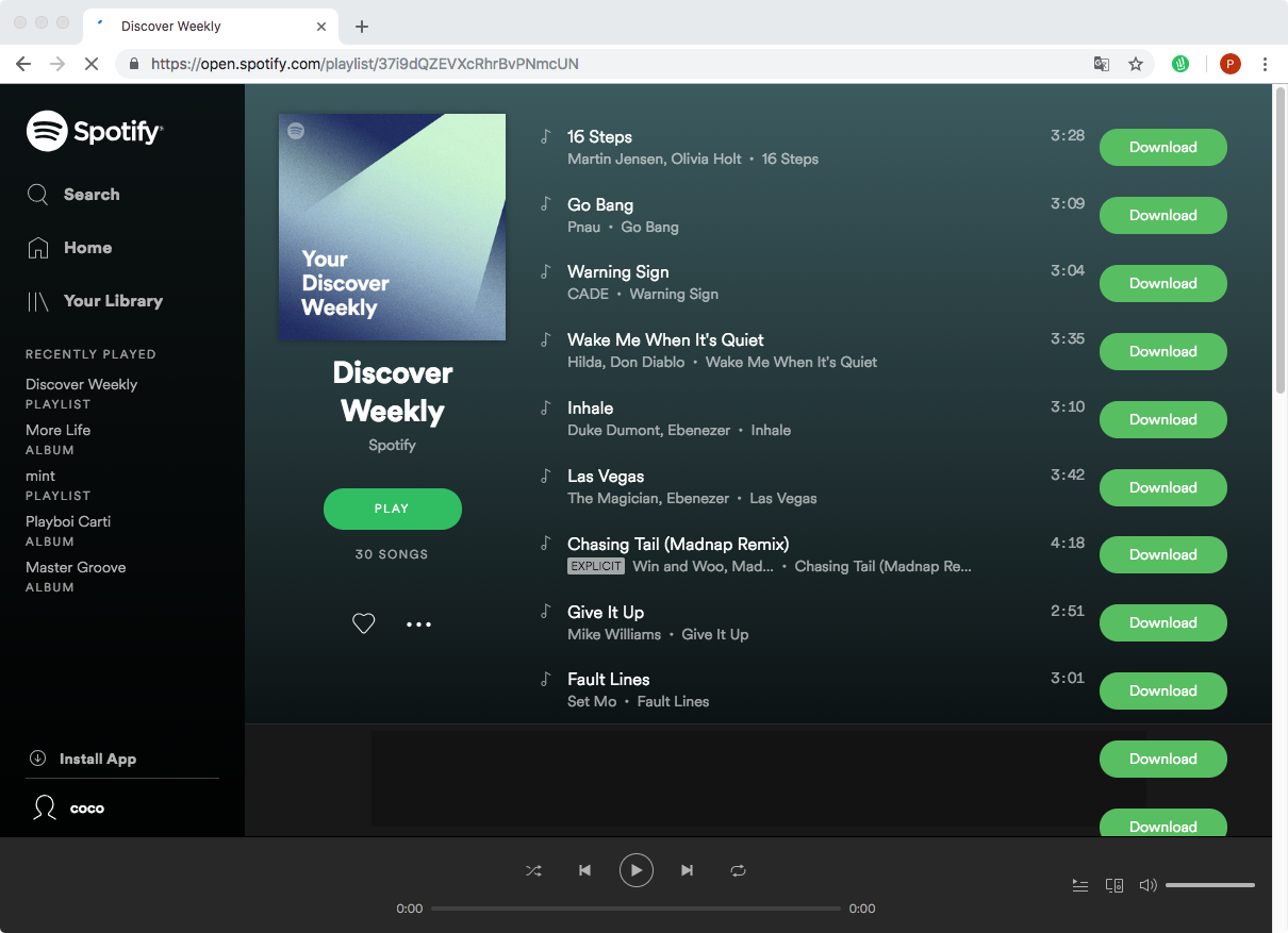 spotify playlist downloader mp3 online