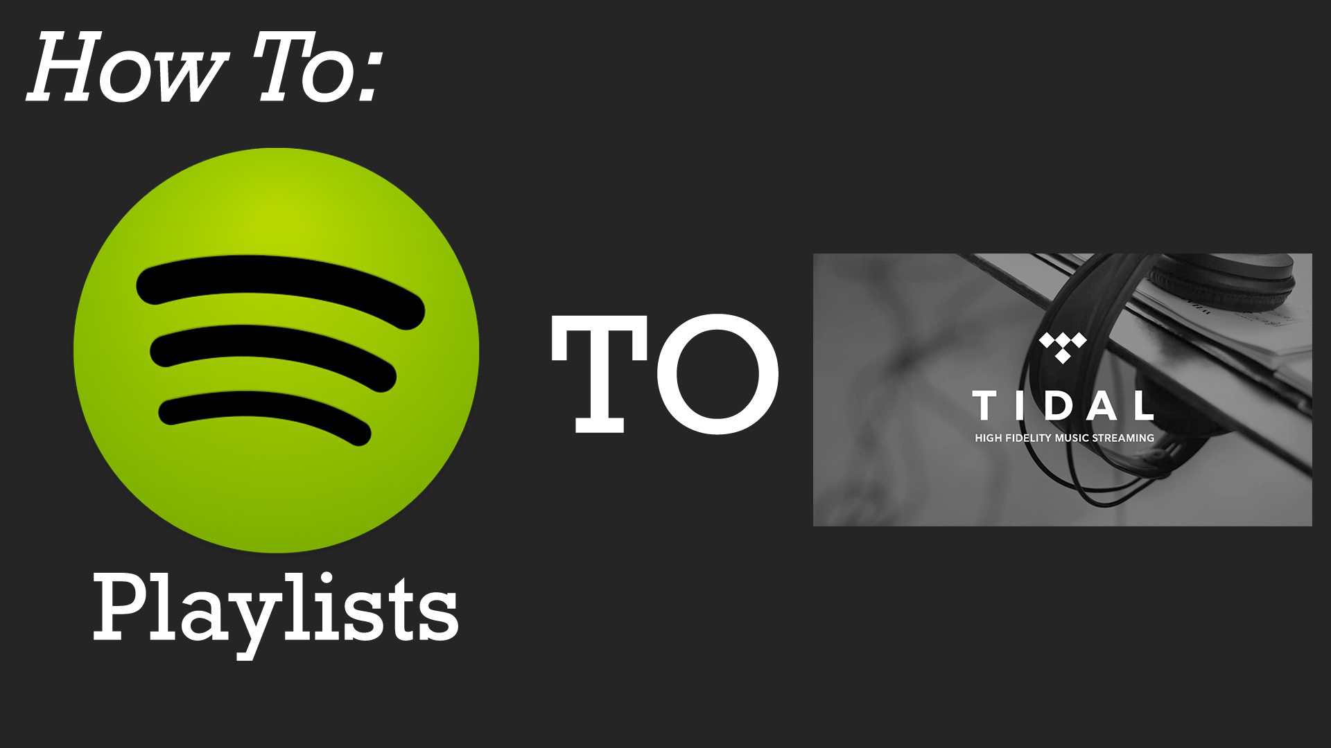 convertir Spotify en marée