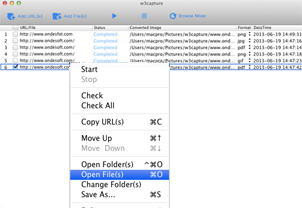 page Web en image et convertisseur de PDF pour Mac